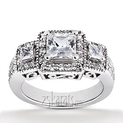 0.92ct Combination Stone Diamond Fancy Ring