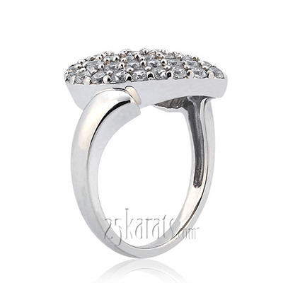 0.84 ct. Heart Shape Diamond Fancy Ring thumbnail 2