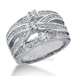 Chic Diamond Fancy Ring (0.88 ct.tw)