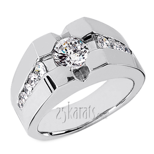 Men Fancy Diamond Band (0.72 ct.tw)