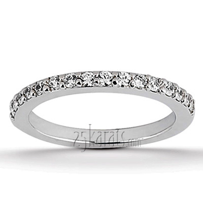 Shared Prong Setting Diamond Bridal Ring (0.32 ct.tw)