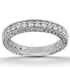 Milgrain Edge Round Cut Prong Set Diamond Wedding Ring (2.00 ct.tw)