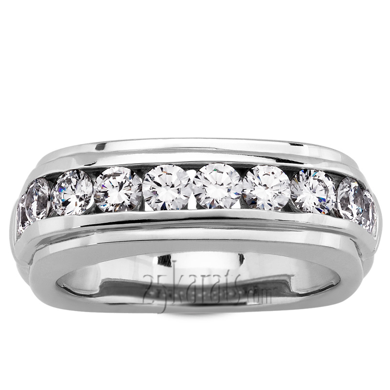 Square Diamond Men Ring (1.50 ct.tw)