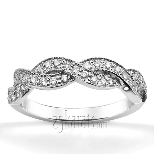 Infinity Diamond Wedding Band (0.53 ct. t.w.)