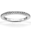 Round Cut Prong Set Diamond Wedding Band (0.54 ct.tw)