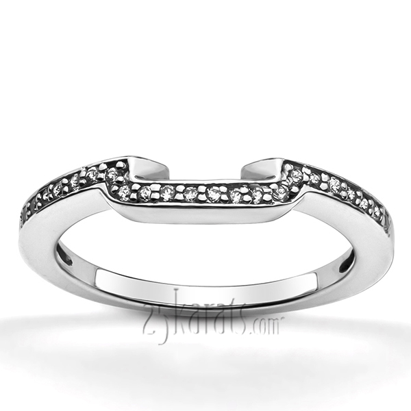 Wrap Around Diamond Matching Band (0.11 ct.tw)