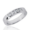 0.50 ct. Round Cut Channel Set Diamond Men's Wedding Ring