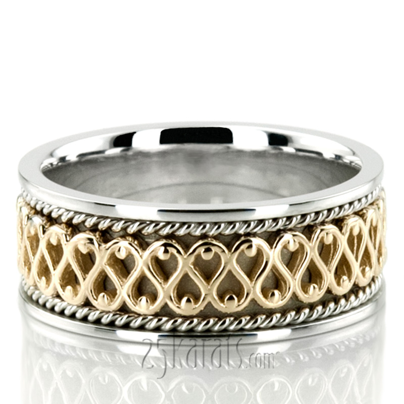Traditional Celtic Handmade Wedding Ring