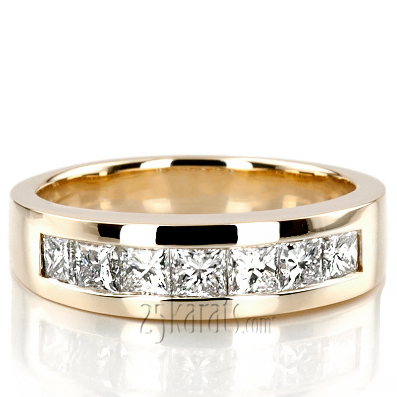 14K white gold 1.89 ct. Diamond Men's Ring - alternate view 3