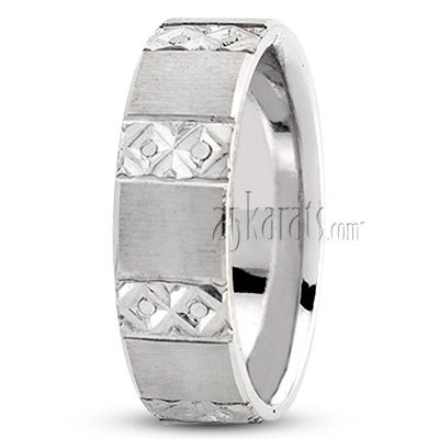 Refined Fancy Wedding Ring