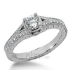 Split Shank Antique Diamond Engagement Ring (0.24 t.c.w.)