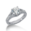 Split Shank Antique Diamond Engagement Ring (0.30 t.c.w.)
