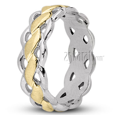 Twist Wedding Band