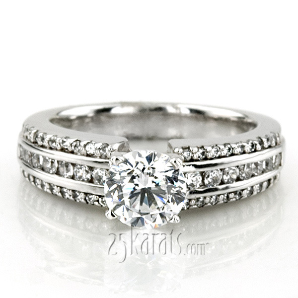 14K white gold Diamond Engagement Ring (0.52 ct. tw.) 8 - alternate view 2