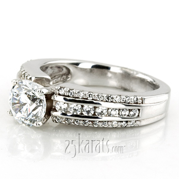 14K white gold Diamond Engagement Ring (0.52 ct. tw.) 8 - alternate view 3