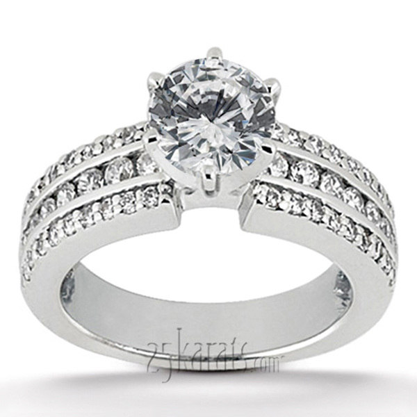 14K white gold Diamond Engagement Ring (0.52 ct. tw.) 8 - alternate view 4