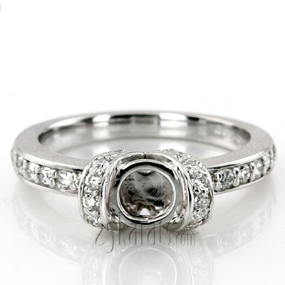 Contemporary Ribbon Diamond Ring (0.42 ct. tw.) thumbnail 6