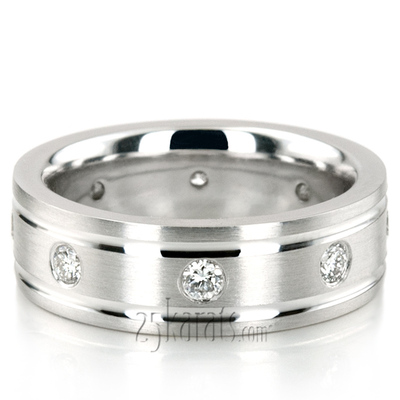 Traditional Diamond Wedding Ring 