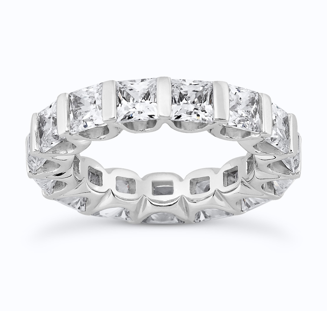 1.90 ct. Diamond Eternity Wedding Band 2 - view 1