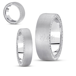 Diamond Classic Round Cut Wedding Band