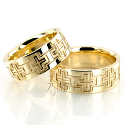 Bestseller Christian Wedding Ring Set