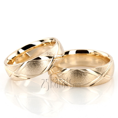 Partypro 56025 His and Hers Ball/Chain Wedding Rings