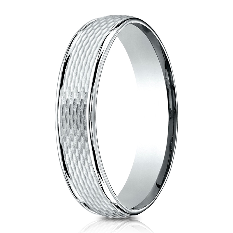 Benchmark Comfort-Fit Round Edge Mesh Center Design Band - view 2