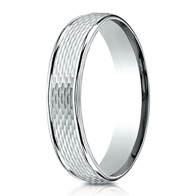 Benchmark Comfort-Fit Round Edge Mesh Center Design Band - view 2 of 9