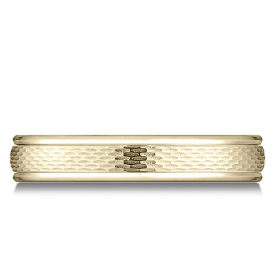 Benchmark Comfort-Fit Round Edge Mesh Center Design Band - view 6 of 9