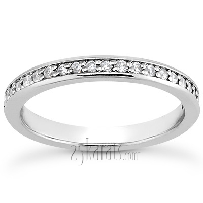 Bead Set Diamond Anniversary Band (0.21 ct. tw.) thumbnail 1