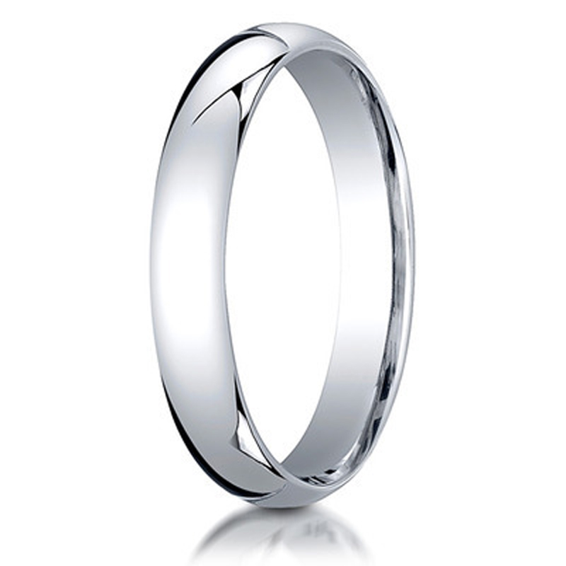 Benchmark Light Dome Comfort Fit Wedding Band - view 3