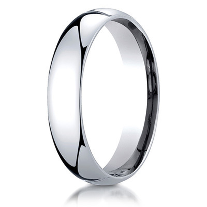 Benchmark Light Dome Comfort Fit Wedding Band - view 5