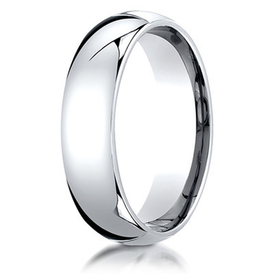 Benchmark Light Dome Comfort Fit Wedding Band - view 7 of 10
