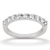 1.35ct 9 Stone Shared Prong Diamond Band