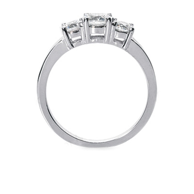 Classic Basket Diamond Engagement Ring (0.30ct. tw.) - view 2