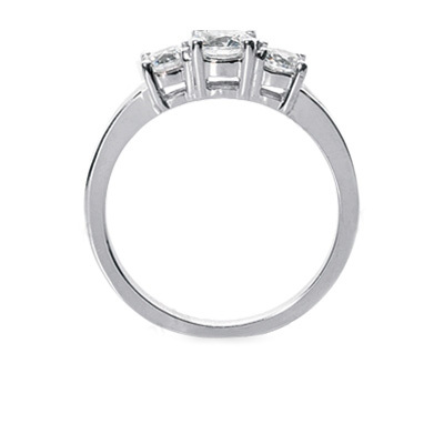 Classic Basket Diamond Engagement Ring (0.30ct. tw.) thumbnail 2