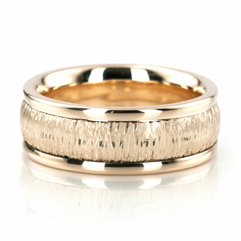 Rough Finish Handmade Wedding Ring