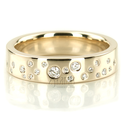 Bright Lights Diamond Wedding Band