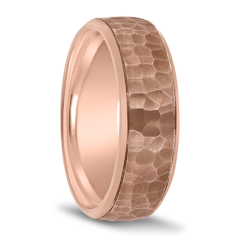 Novell Hammer Center Wedding Band - main view