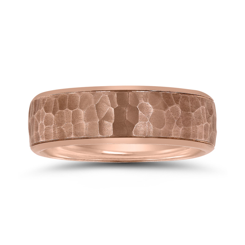 Novell Hammer Center Wedding Band - view 2