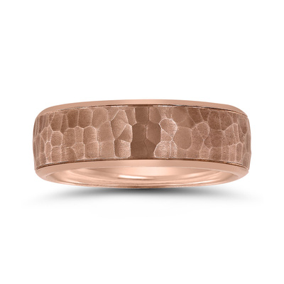 Novell Hammer Center Wedding Band - view 2 thumbnail