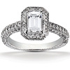 Halo Diamond Engagement Ring (0.90 t.c.w.)