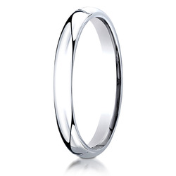 Plain Dome Comfort Fit Wedding Band