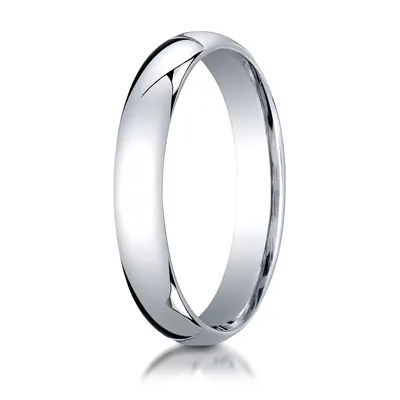 Classic Gold High Polished Dome Wedding Band - view 3 thumbnail