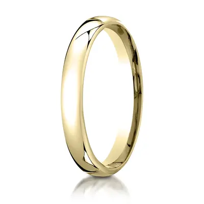 Modern Euro Dome Soft-Edge Comfort Fit Wedding Band - view 2 thumbnail