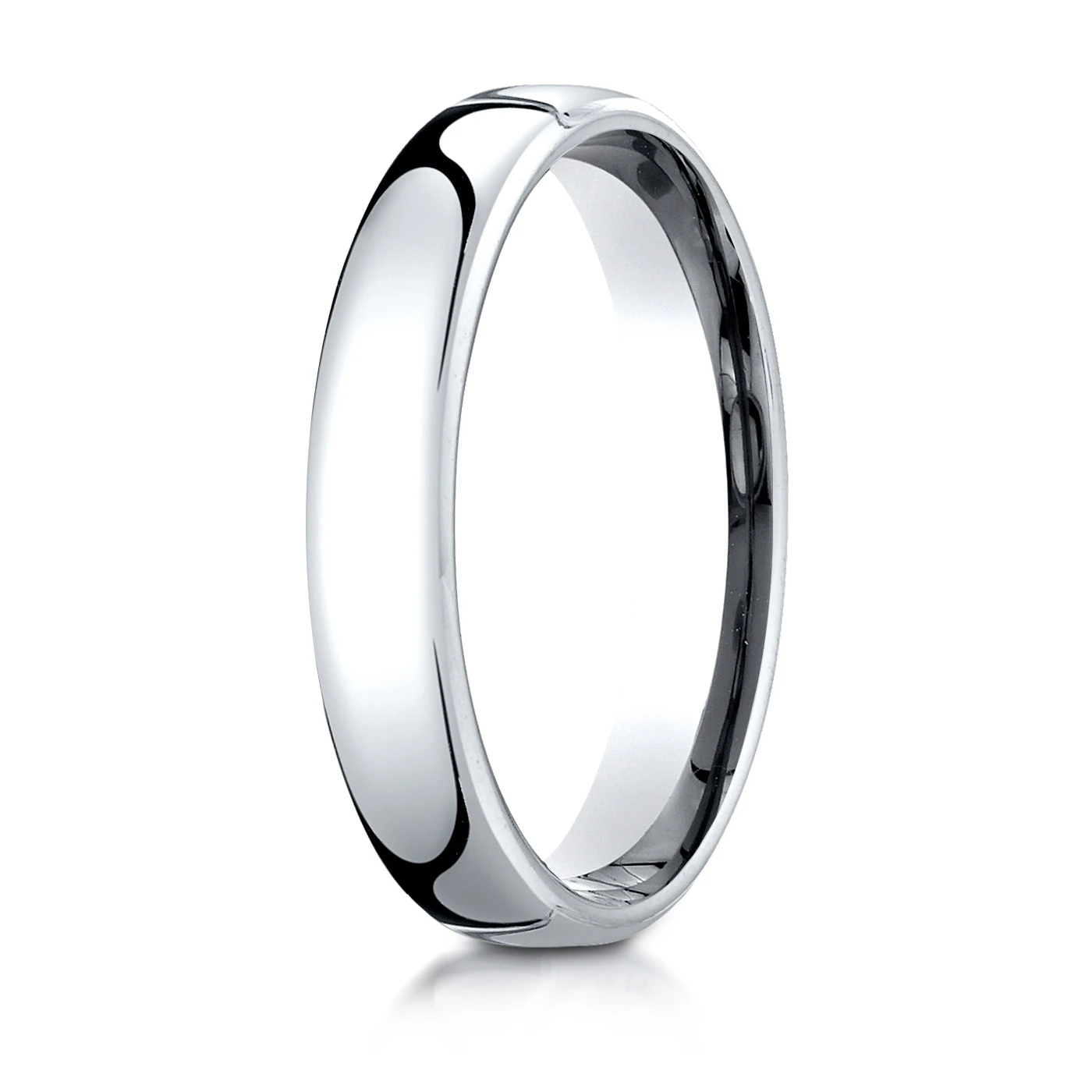 Modern Euro Dome Soft-Edge Comfort Fit Wedding Band - view 3