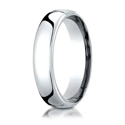 Modern Euro Dome Soft-Edge Comfort Fit Wedding Band - view 5 thumbnail
