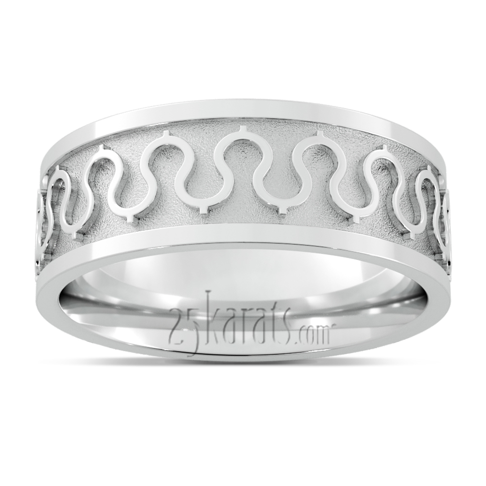 Vintage Fancy Design Wedding Ring