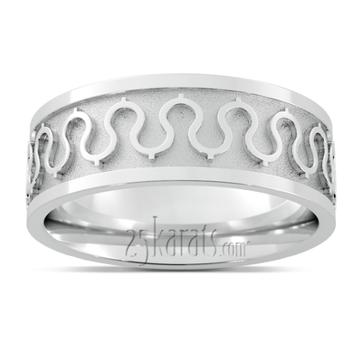 Vintage Fancy Design Wedding Ring