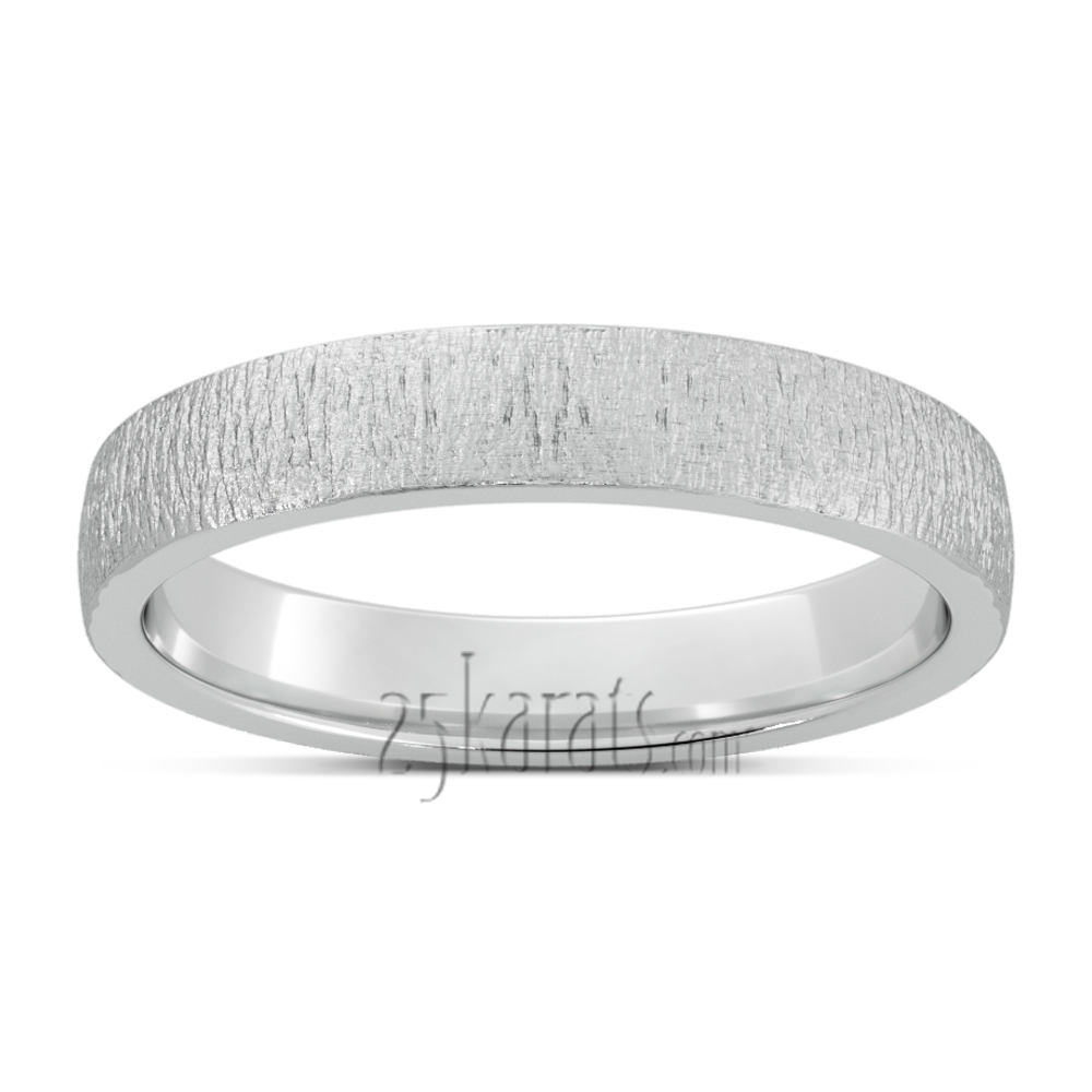 Sparkly Diamond Lightweight Wedding Band Set - view 7